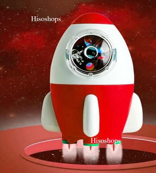 กบเหลาดินสอยานอวกาศ ที่เหลาดินสอรูปทรงจรวดน่ารัก หมุนด้วยมือ เครื่องเขียนเกาหลีอุปกรณ์สำนักงาน ดีไซน์สวยน่าใช้มากค่ะ