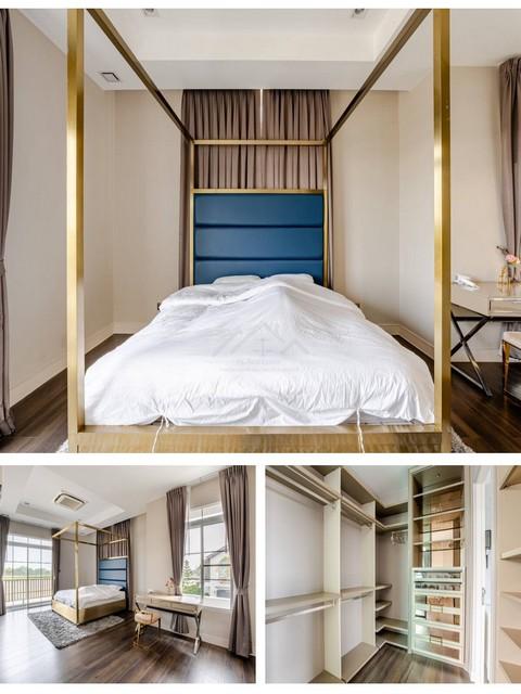 ให้เช่าบ้านหรู 2 ชั้น 108 ตรว. 5 ห้องนอน โครงการนันทวัน รามอินทรา-พหลโยธิน 50 แปลงมุม หันทิศใต้ เฟอร์ครบ ตกแต่งพร้อมอยู่ 5