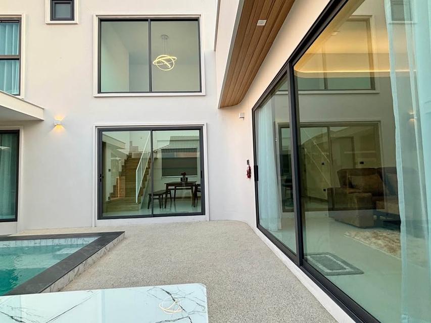 🏊 พูลวิลล่า 2 ชั้น [2 นอน 3 น้ำ] สระส่วนตัว ใกล้นานาชาติลานนา & CDSC "รวมค่าน้ำ+เน็ตฟรี" 2-Storey Pool Villa for Rent [2 Beds 3 Baths] - Private Pool 6