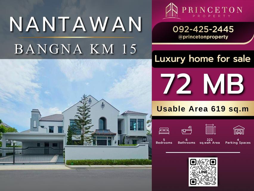 Luxury detached residence Nantawan Bangna KM.15 1