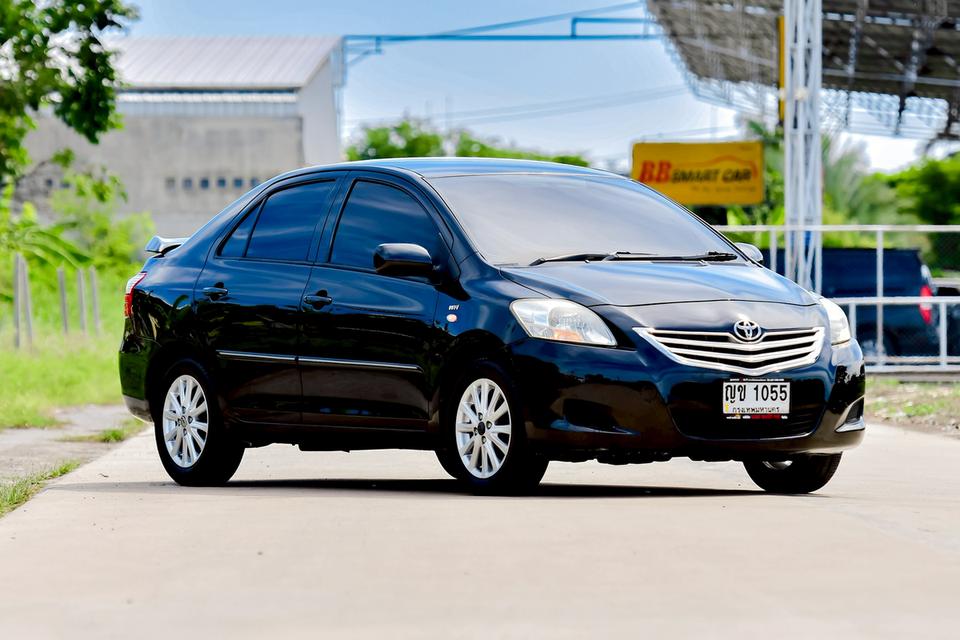 [ขาย] TOYOTA Vios 1.5E มือสอง ปี 2010 จด 2011 เกียร์ออโต้ สีดำ รถบ้านสภาพดี ฟรีดาวน์ ผ่อนถูก รูปที่ 3