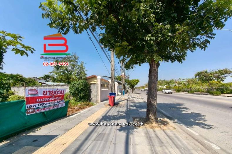 ที่ดินเปล่า เนื้อที่ 200 ตร.ว. ติดถนนทวีวัฒนา (ใกล้ซอยทวีวัฒนา 1) แขวงหนองค้างพลู เขตหนองแขม 3