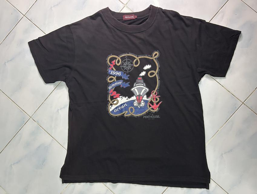 🔥 [ULTRA RARE] Vtg. 1996 PENTHOUSE NY "Summer Ocean" - ป้ายแดงผ่าข้าง (สภาพนางฟ้า)