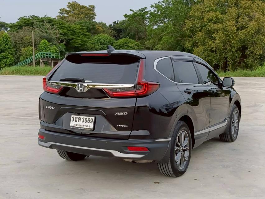 HONDA CRV MY20 Wagon 4dr EL  CVT 4WD 2.4i Y2022สีดำ  ออโต้  4