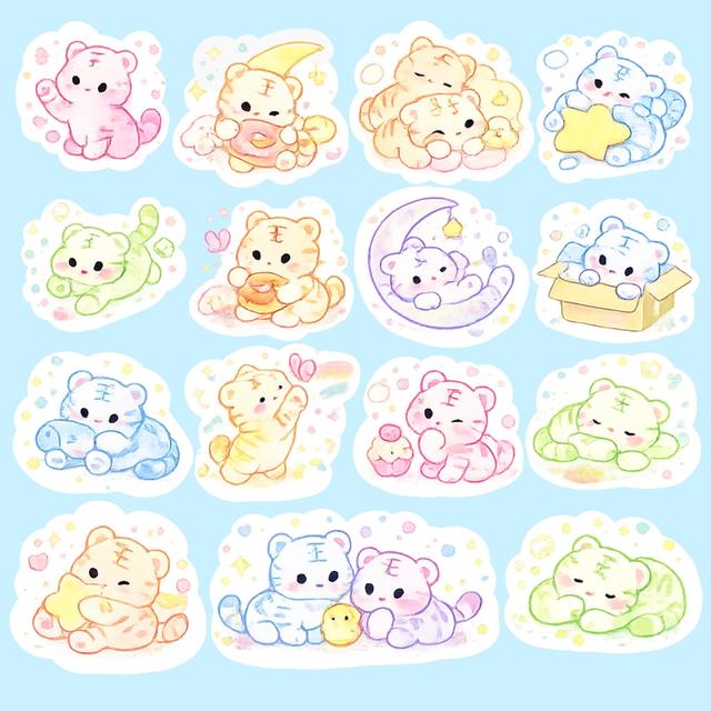 สติ๊กเกอร์และวาดรูปภาพต่างๆ