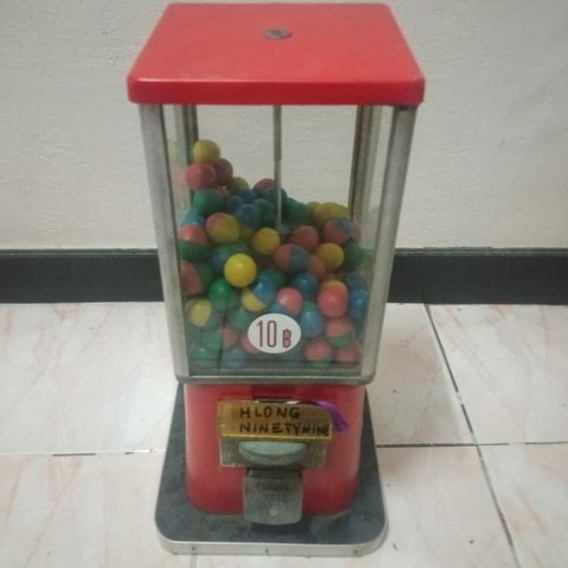 #รับคนละครึ่ง โหลไข่ใช้งานได้ปกติ ช่องรับเหรียญ 5 3