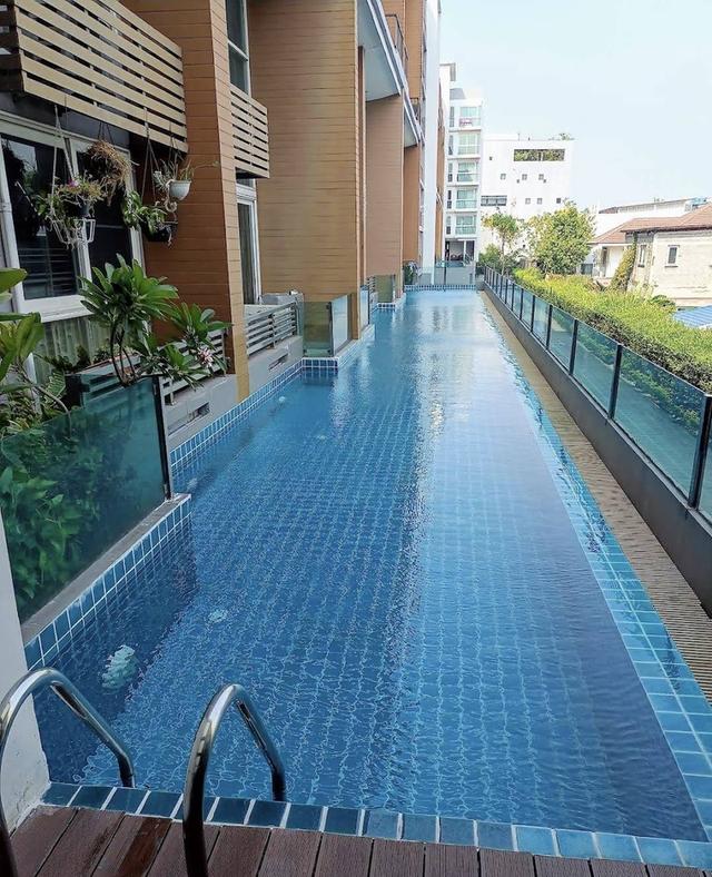 คริสม่า คอนโด ติดรถไฟฟ้าสายสีชมพู MRT สถานีแฟชั่นฯ ใกล้ Fashion Island และทางด่วน ตกแต่งครบ พร้อมเข้าอยู่ 3