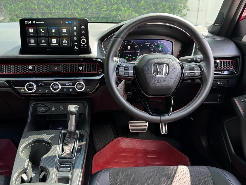 HONDA Civic FE 2.0 e:HEV RS MNCสีแดง เกียร์ออโต้ปี 2025 เลขไมล์ 25,000 กม. รูปที่ 14