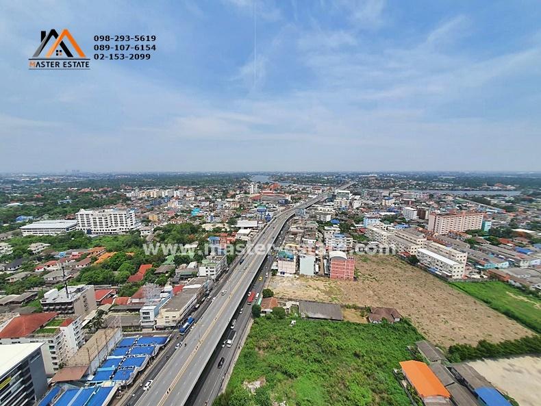 คอนโด LPN Ville แจ้งวัฒนะ-ปากเกร็ด ห้องใหญ่ 2 นอน ห้องมุมวิวพระอาทิตย์ตกสะท้อนแม่น้ำเจ้าพระยา สวย พร้อมอยู่ เฟอร์นิเจอร์ครบ กลางคืนห้องกระจกชมดาว 6