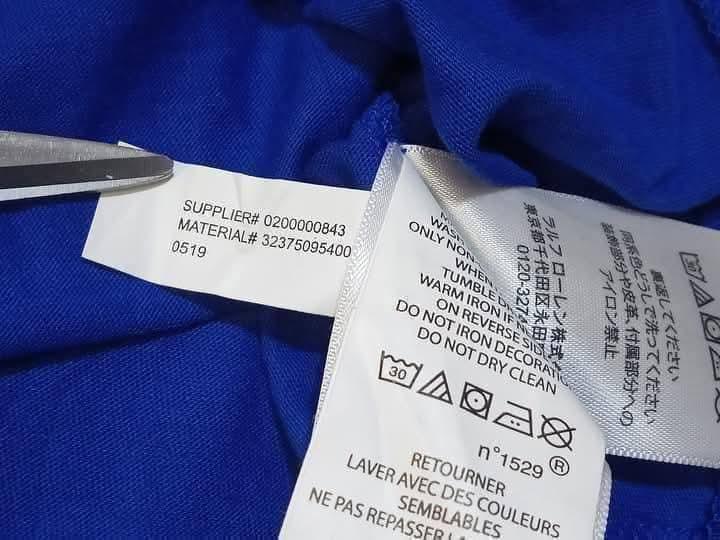 POLO RL (MADE IN PERU) เสื้อยืดแขนยาว ลายสกรีนสวยๆ สภาพดีมาก ไม่มีตำหนิ รูปย่อยที่ 4