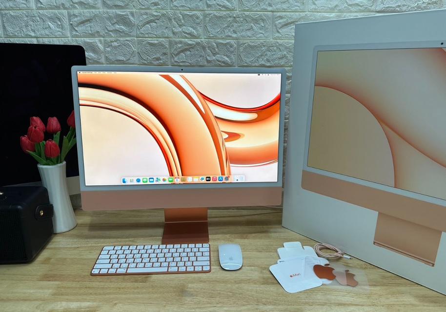 Apple iMac สีส้ม 3