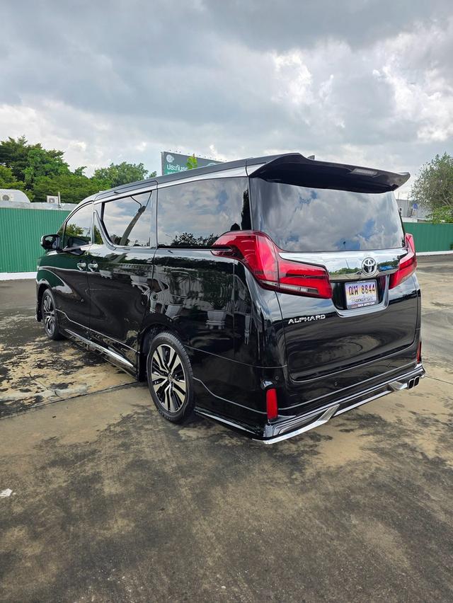 Toyota ALPHARD 2.5SC PACKAGE สีดำ ปี 2021 ไมล์ 70,000 กม. รูปที่ 5