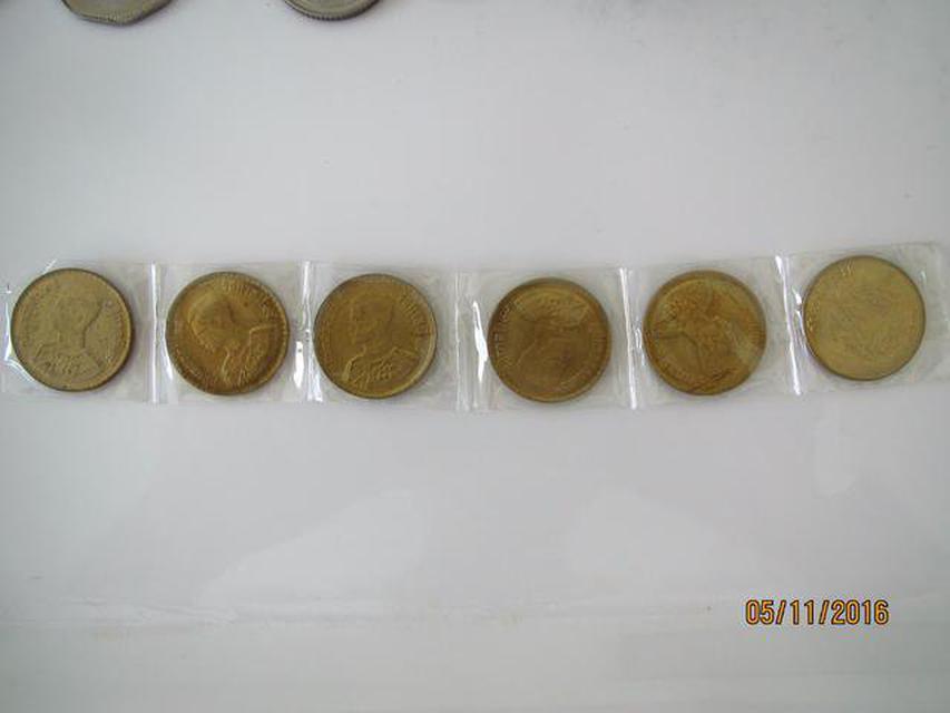 047 เหรียญกษาปณ์หายาก เหรียญ 50 สตางค์ ปี 2500 เนื้อทองเหลือ 1