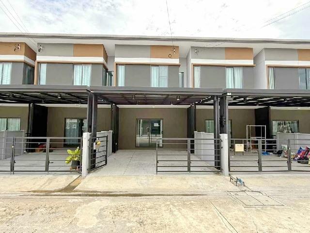 โรบินสัน ฉะเชิงเทรา 800 ม.ให้เช่าทาวน์เฮาส์ใหม่ สวย 2 ชั้น 18 ตร.วา.144 ตร.ม.ติดถนนใหญ่ ม.ราชภัฏราชนครินทร์ 2.8 กม. 2 นอ