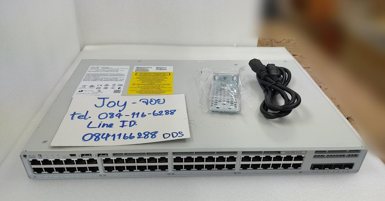 Cisco C9200L-48T-4G-E (W/1x AP Power) มือสอง ทดสอบแล้ว ประกัน 1 ปีจากผู้ขาย