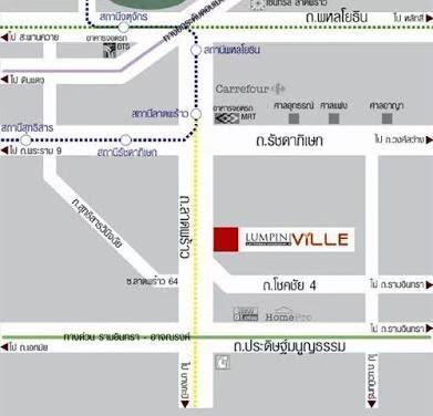 ขายคอนโดด่วนย่านลาดพร้าวติดรถไฟฟ้าสายสีเหลือง 9