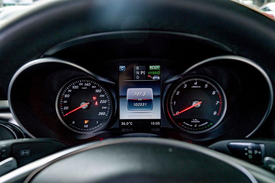 รหัสรถ NP161 รุ่นรถ : BENZ C350e AMGปีรถ : 2017 18