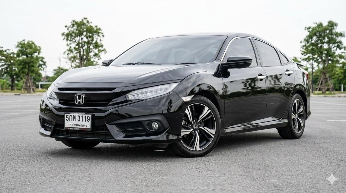 รถสวย มือเดียว ป้ายแดง 🚗 Honda CIVIC 1.5 TURBO RS AT ปี 2016