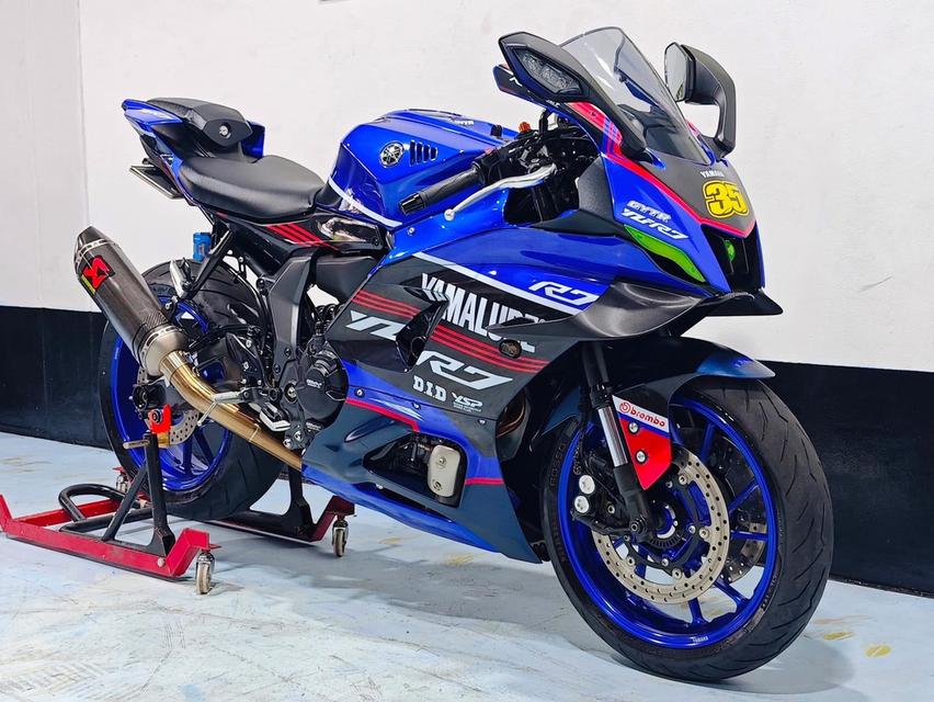 Yamaha R7 ปี 2021 รถสีน้ำเงิน มือ 2