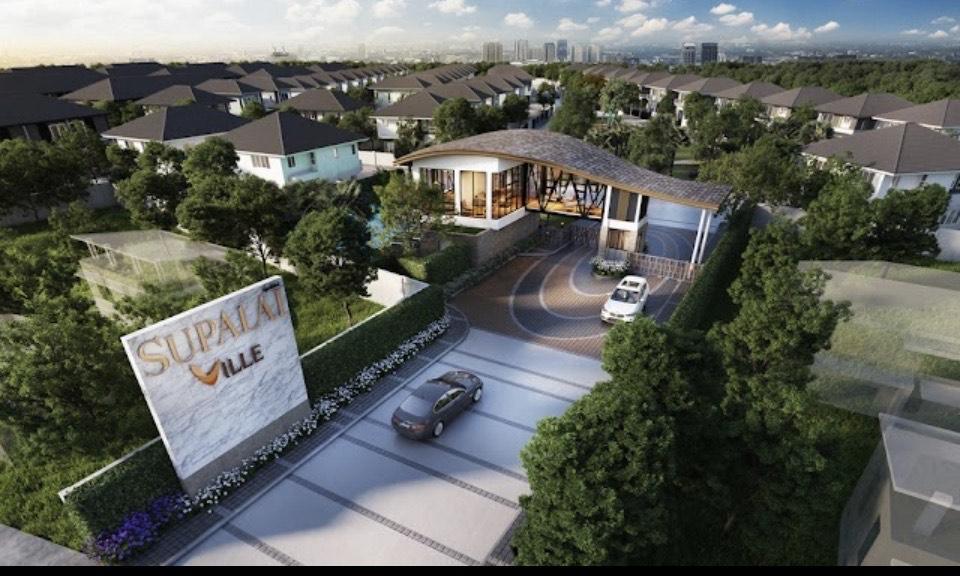 ทาวน์โฮม2ชั้นห้องกลางหมู่บ้านศุภาลัย 3