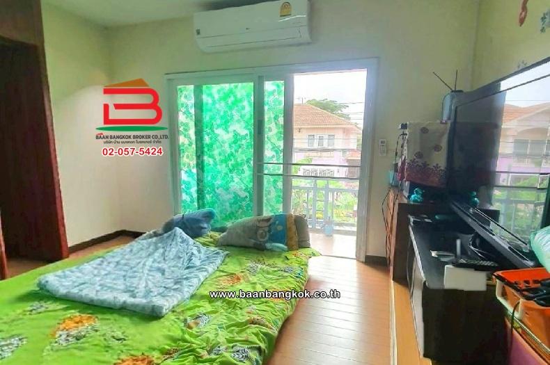 บ้านเดี่ยว หมู่บ้านพฤกษาวิลเลจ 8 (Pruksa Village 8) เนื้อที่ 50.1 ตร.ว สุขาภิบาล 5 ซอย 70 แขวงออเงิน เขตสายไหม กรุงเทพมหานคร 10