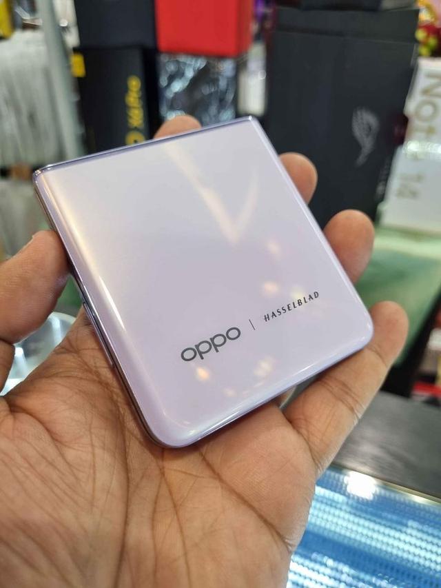 ขายต่อ OPPO Find N2 Flip สีม่วง เครื่องศูนย์ไทย 6