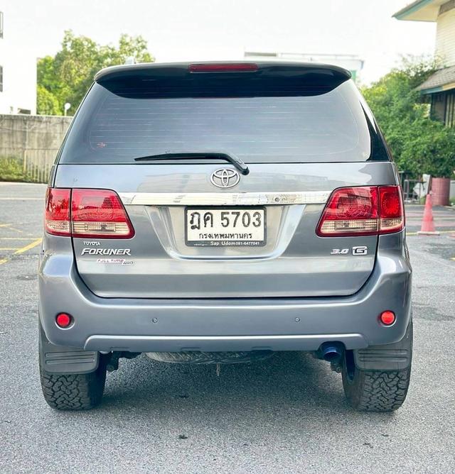 รหัสรถ QT5703 Toyota Fortuner 3.0 G เกียร์ธรรมดา ขับ4 สีเทา ปี2006 9