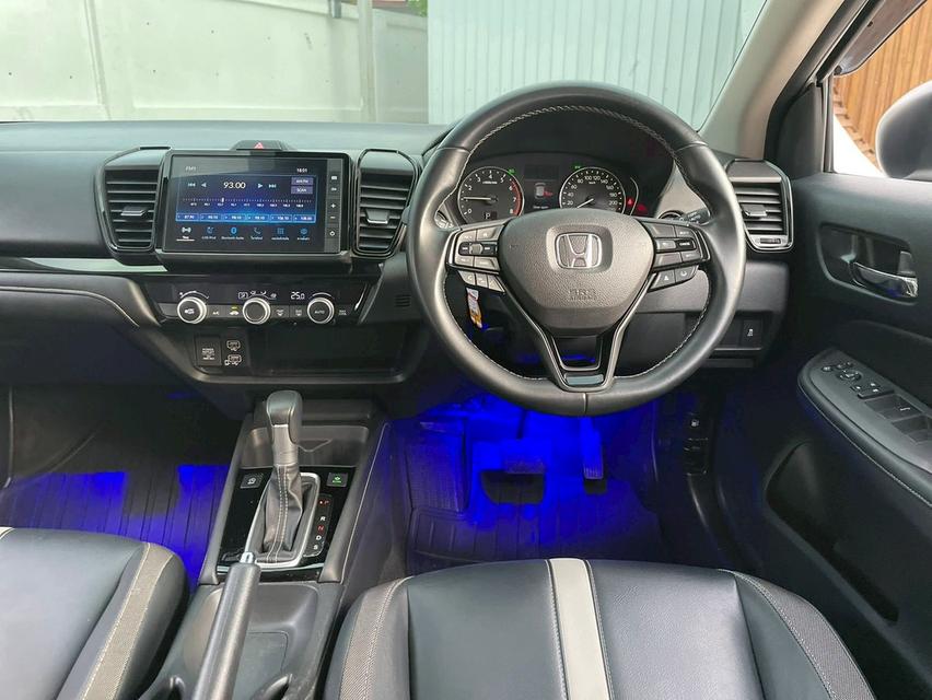 ปี 2024 HONDA CITY, 1.0 SV โฉม ปี19-ปัจจุบัน (5D) สีขาว เกียร์ออโต้ เบนซิน มือเดียวป้ายแดง 12
