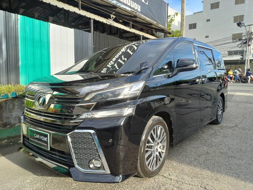 ปี2016 VELLFIRE ZG BLACK NIGHT AUTO TOP เบนซิน