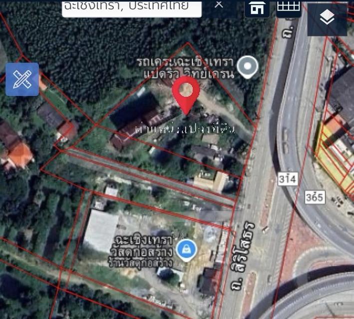 ขายที่ดิน 4 ไร่ 45 ตร.วา ติดถนนใหญ่ ทำเลทอง ใกล้โรบินสัน ตำบลโสธร 1