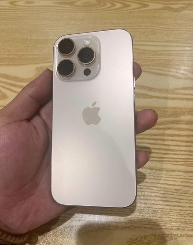 iPhone 16 Pro Desert Titanium สภาพนางฟ้า