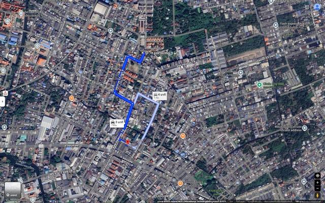 ที่ดินซอยชัยวัฒน์9(วุฒากาศ53แยก3) พร้อมปลูกสร้างบ้านหรือทำเป็นห้องเช่าก็ได้