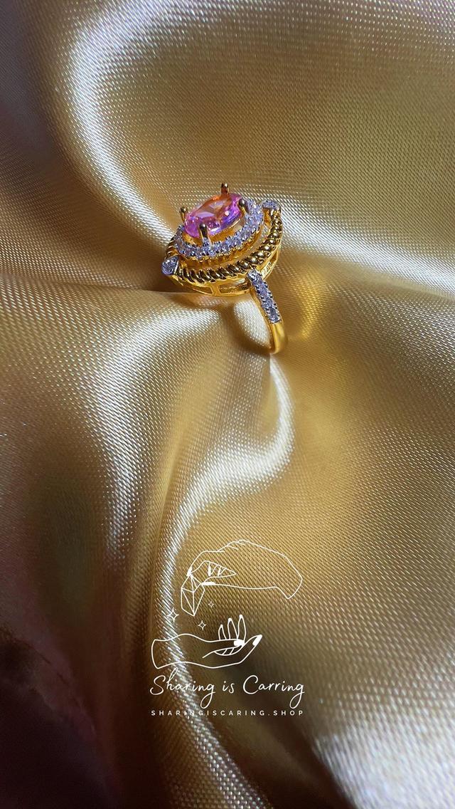 แหวนแฟชั่น เพชรแฟนซี CZ สวยน่ารักกกมาก แบบ บริดเจอตัน ราคา ฿1,390.- บาท รวมส่ง Bridgerton syle
