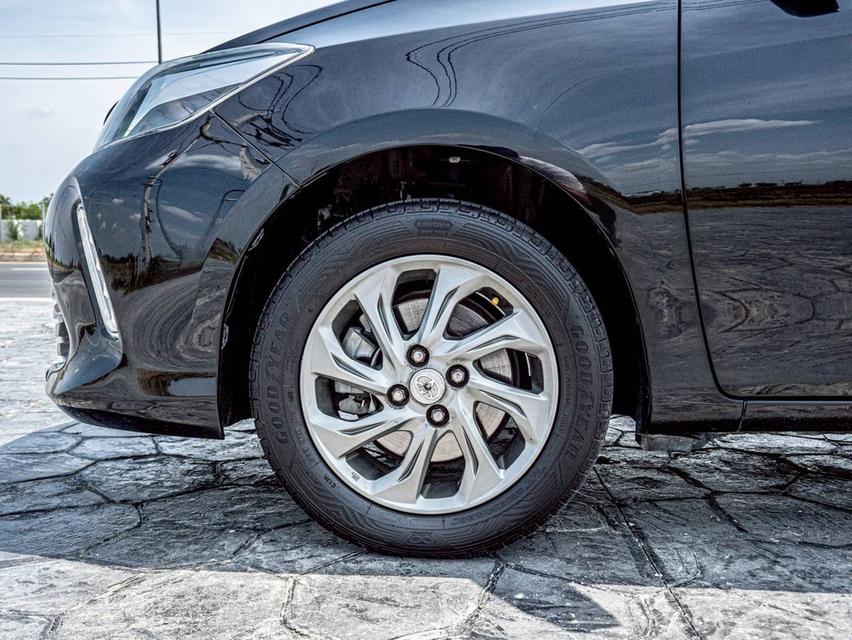 Toyota Vios 1.5. Mid สีดำ 4 ประตู ปี 2019 เดิมคลีนๆสวย 20