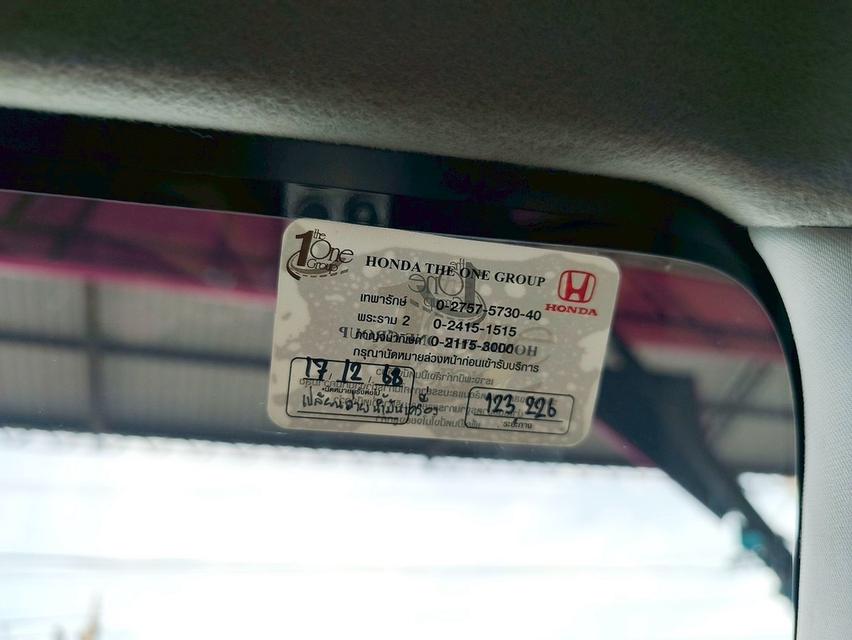 รหัสรถ CAT9304 2015 HONDA JAZZ 1.5V ออโต้