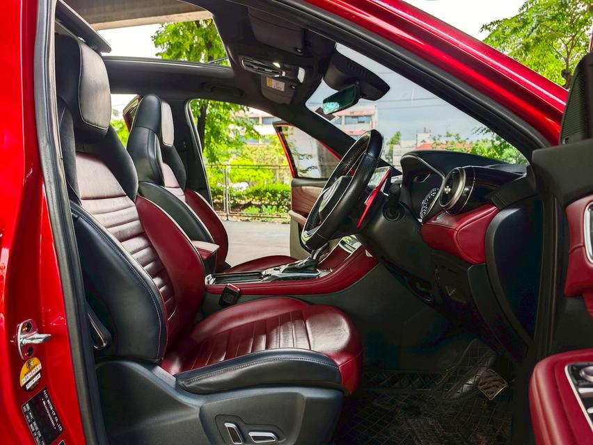 ขายรถ MG HS 1.5X Sunroof ปี 2020 สีแดง เกียร์ออโต้ 9