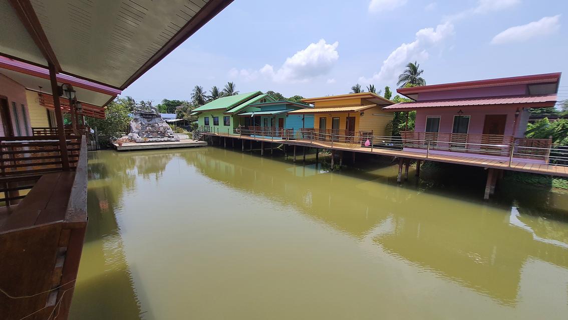 ขายด่วน ขายถูก รีสอร์ท & โฮมสเตย์ ติดแม่น้ำเพชรบุรี ต.บางครก อ.บ้านแหลม  จ.เพชรบุรี 5