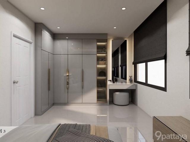 ขาย ทาวน์โฮม 3 ชั้น รีโนเวทใหม่ ทัพพระยา ซอย 15 พัทยา For Sale Renovated 3-Storey Townhome Thappraya Soi 15 Pattaya  10