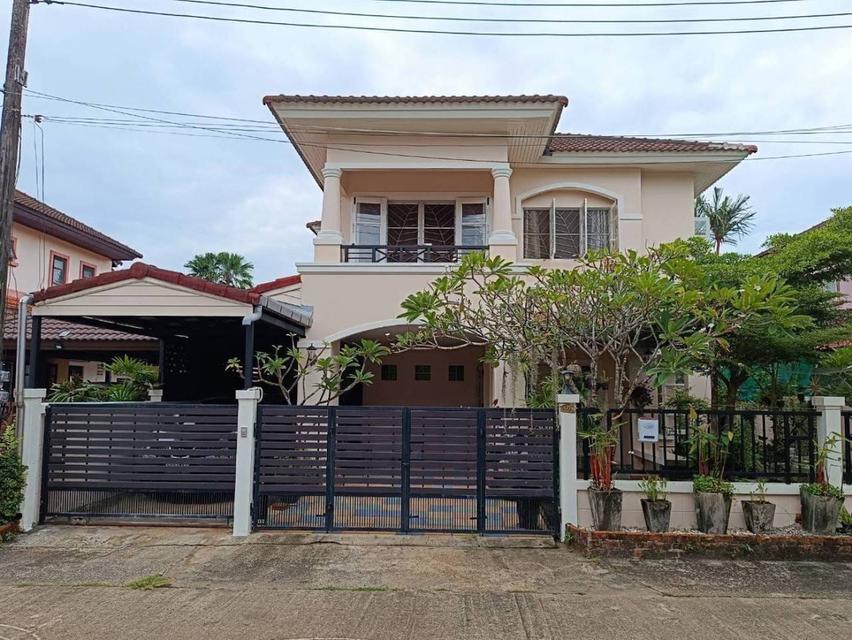 ขายบ้านเดี่ยว 2 ชั้น ภายในหมู่บ้านวรารมย์ ต้นสมอ อ.เมืองตรัง จ.ตรัง 1