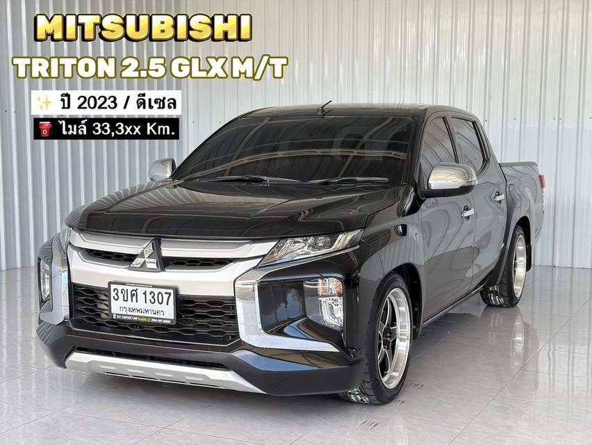 รถมือเดียวตัวเตี้ย วิ่งน้อย Mitsubishi Triton 2.5 GLX 4ประตู เกียร์ธรรมดา