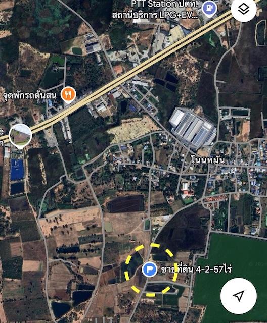 ขายที่ดิน 4-2-57ไร่ หนองงูเหลือม เฉลิมพระเกียรติ ใกล้วัดโนนหมัน ห่างถนนมิตรภาพ 1.8กม ห่างไฟฟ้า 500เมตร ติดถนนดำ ทำเลโกดัง/คลังสินค้า 6