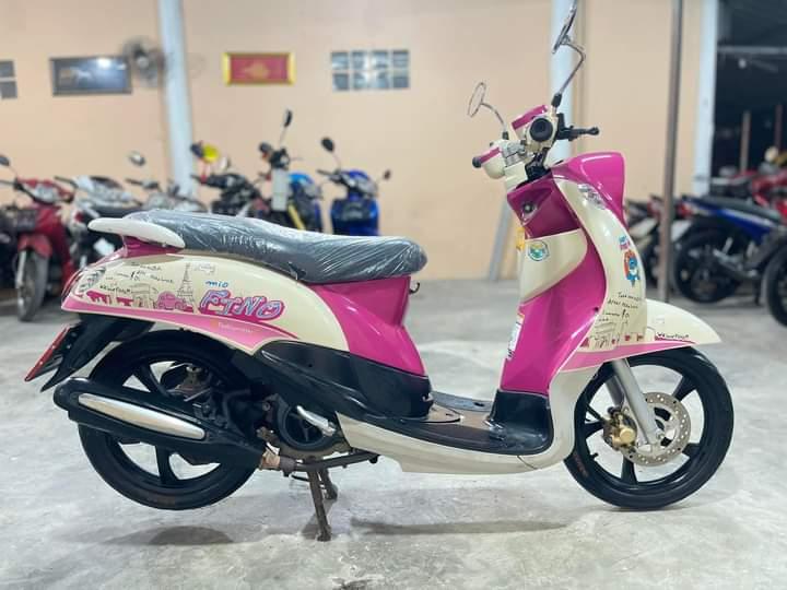 Yamaha Fino,125 สีชมพู 2