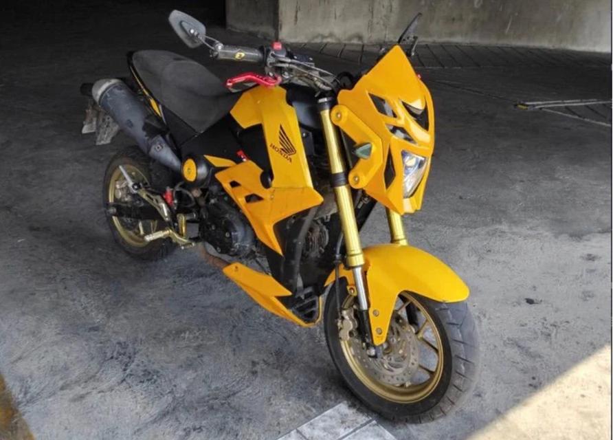 Honda MSX สีเหลือง 3