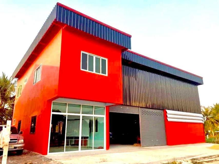 ที่ดินโกดังโรงงาน พร้อมสร้างใหม่ตามแบบ ติดถนนใหญ่340 บางบัวทอง นนทบุรี 5