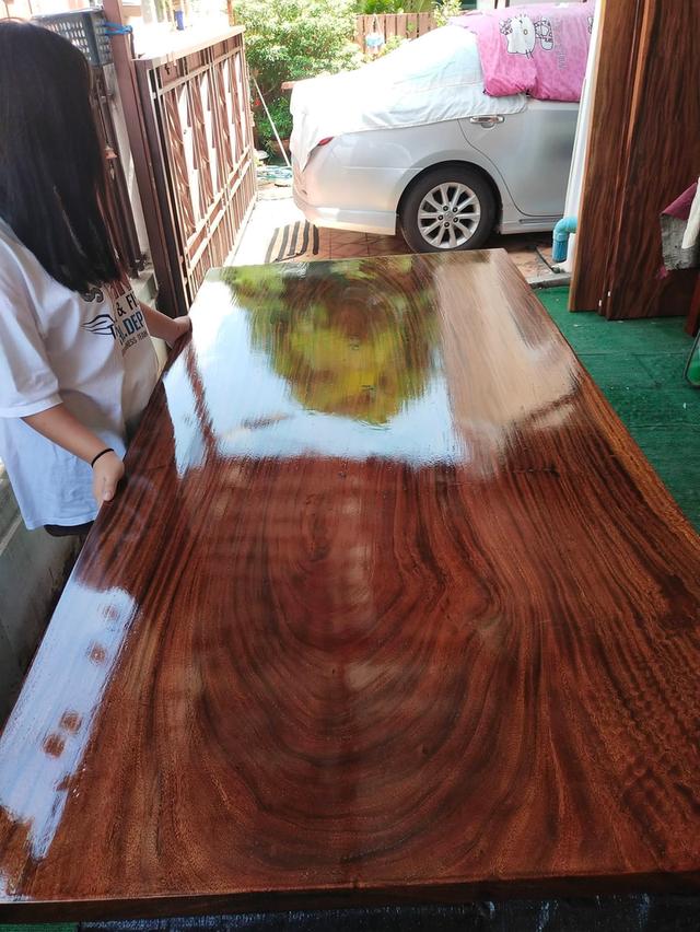 ไม้แผ่นเดียว ไม้แท้ 100cmx200cm หนา 5 cm รูปที่ 12