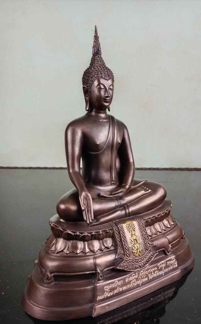 744.พระบูชา ภ.ป.ร หน้าตัก 5 นิ้ว รูปที่ 8