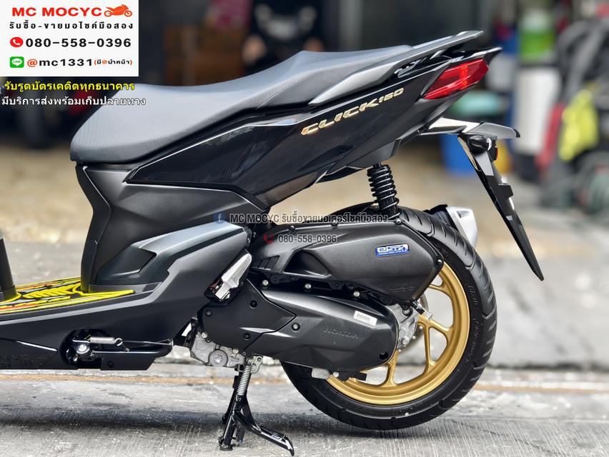 Click 160i 2025 อายุรถ1เดือน วิ่ง500โล รุ่นTop Abs รถบ้านแท้มือเดียวซื้อสด สภาพป้ายแดง No1027    13