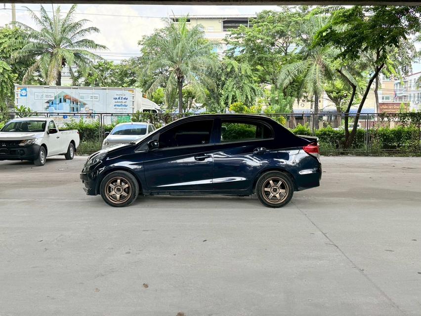 ขายรถ Honda Brio amaze 1.2 ปี 2013 สีน้ำเงิน เกียร์ออโต้ 7