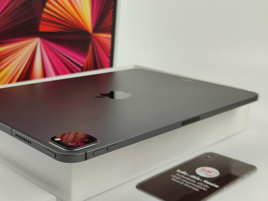 รูป ขาย/แลก iPad Pro (2021) 11นิ้ว 128 (Wifi+Cellular) สี Space Gray ศูนย์ไทย สภาพสวยมาก แท้ เพียง 25,900 บาท  6