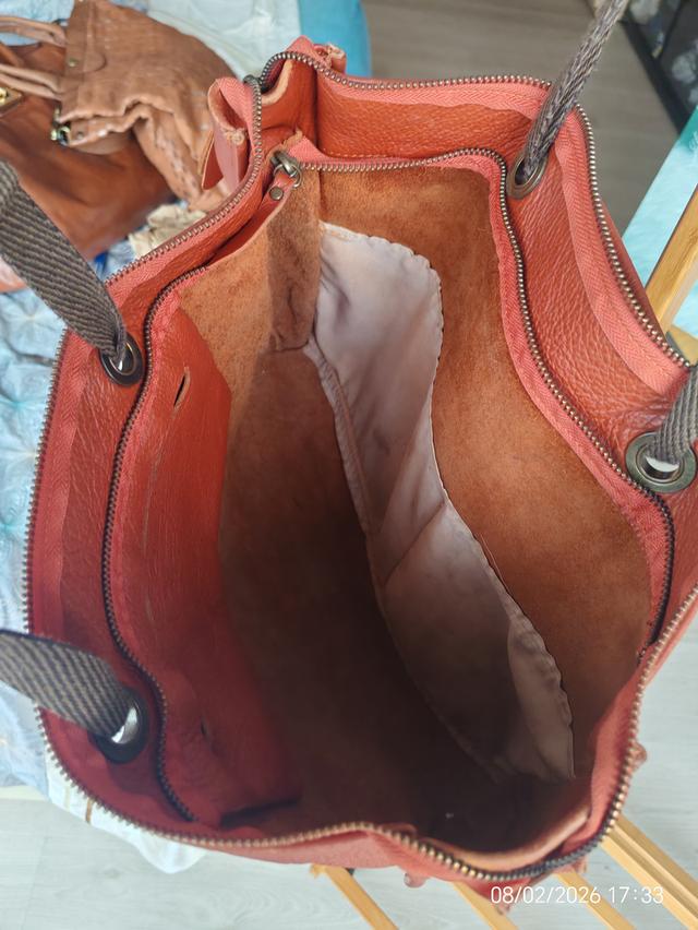 กระเป๋าหนังแท้​มือสอง รูปที่ 6